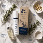 Roll Grow™ — Sérum Repousse Ciblée · Romarin & Biotine
